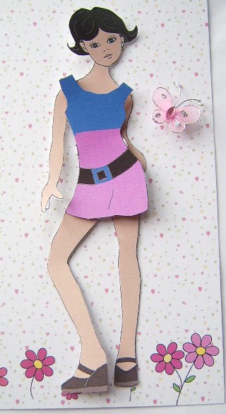 Doll and Dresses by Davina Rundle