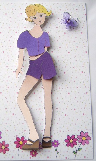 Various Paperdoll Clothes by Davina Rundle