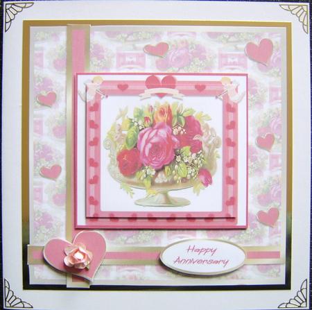 Anniversary with Lace and Roses by Davina Rundle