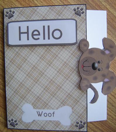 Peekaboo Puppy by Davina Rundle