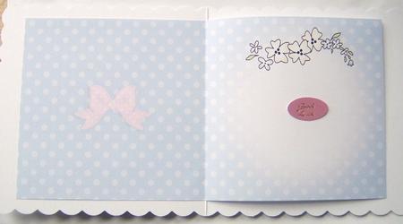 Pretty Soft Dots Square Portrait Insert by Davina Rundle