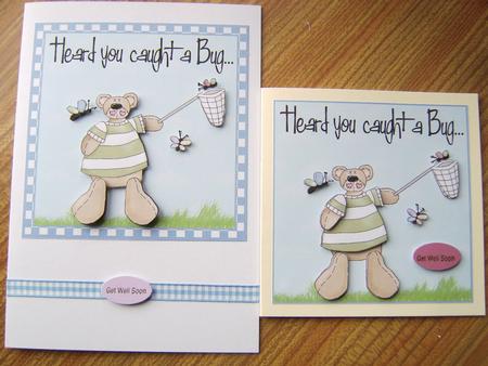 Get Well Soon Teddy by Davina Rundle