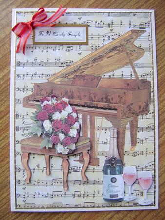 Elegant Piano & Roses for That Special Day by Davina Rundle