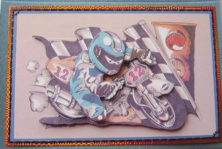 The Biker by Davina Rundle