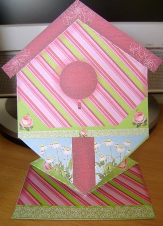 Striped Birdhouse by Davina Rundle