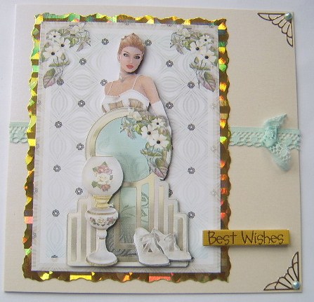 The Light in Your Eyes Decoupage by Davina Rundle