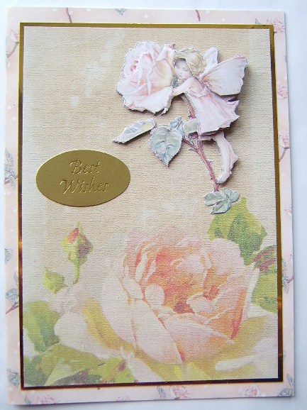 Vintage Floral Background Paper by Davina Rundle