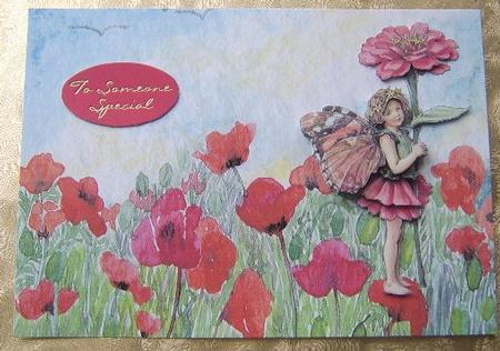 Poppies Against the Sky Backing Paper by Davina Rundle