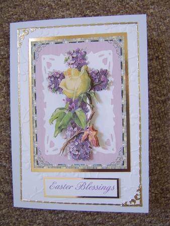 Floral Cross by Davina Rundle