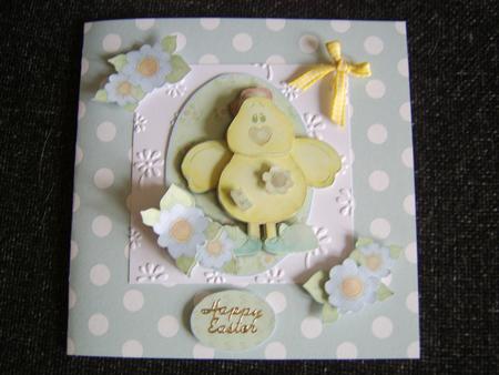 Easter Chick Easter Topper & Decoupage by Davina Rundle