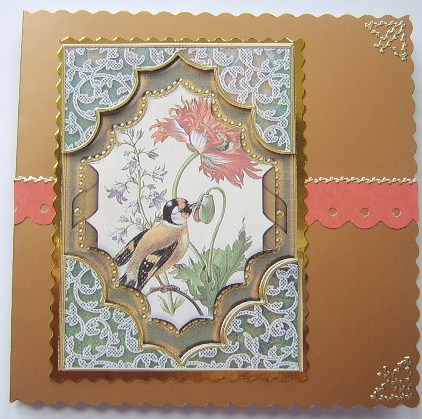 Nectar Birds Diamond 7x5in Easy Decoupage Step by Step by Davina Rundle