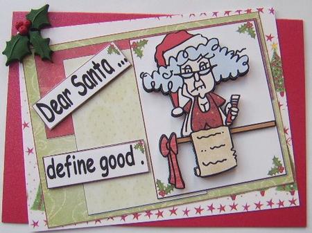 Sella Asks Santa Define Good by Davina Rundle