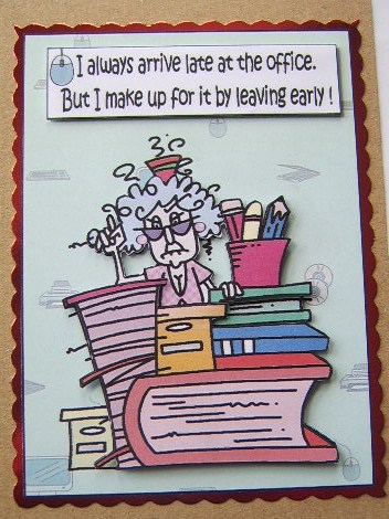 Stella's Always Late for the Office by Davina Rundle