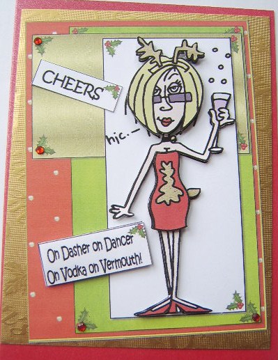 J.j. on Vodka on Vermouth for Christmas by Davina Rundle