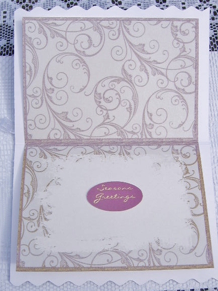 Vintage Big Stacks of Wishes Card Insert by Davina Rundle