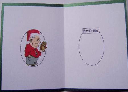 Gerry Wraps Christmas Up Insert by Davina Rundle