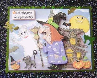 Ok Lets Get Spooky Halloween by Davina Rundle