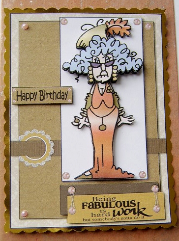 Stella is Fab Decoupage by Davina Rundle