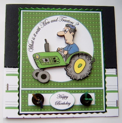 What is It with Men and Tractors by Davina Rundle