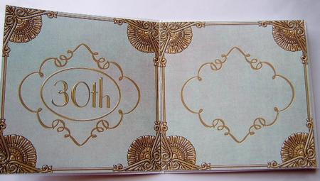 Rose Matin Perfume 30th Birthday Matching Insert by Davina Rundle