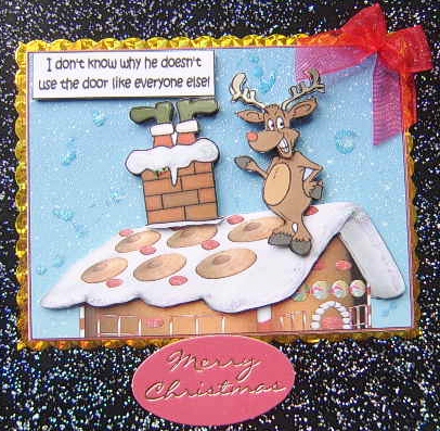Santa's Stuck in the Chimney 2 by Davina Rundle