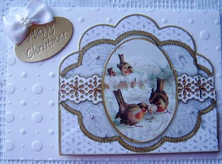 Robin Tug of Love Silver Scallop Bottom Stacker by Davina Rundle