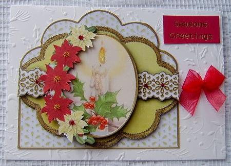 Single Candle Lemon Scallop 3D Decoupage Step by Step by Davina Rundle