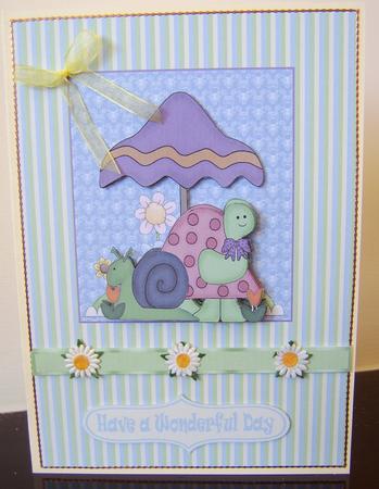 Wonderful Day Cardfront by Davina Rundle