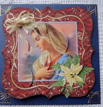 Virgin Mary Shell Stacker by Davina Rundle