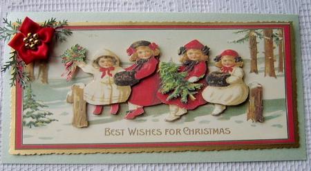Vintage Christmas Dl by Davina Rundle