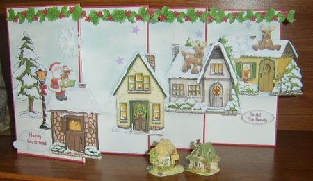 4-fold Card Kit - Santa's Coming to Town by Davina Rundle