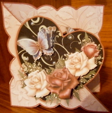 Antique Roses All in One Over the Edge by Davina Rundle