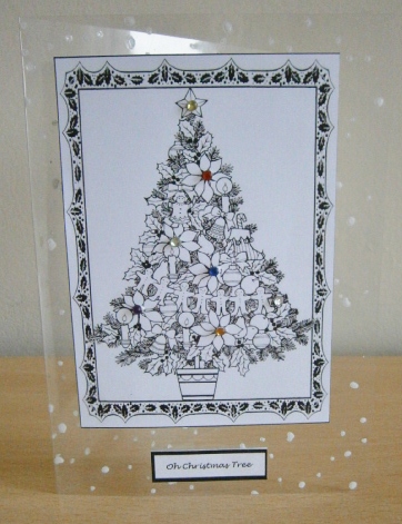 Digital Stamps - Christmas Trees by Davina Rundle