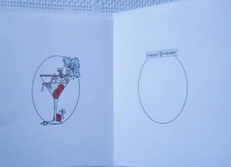 Stella Enjoy Your Birthday Insert by Davina Rundle