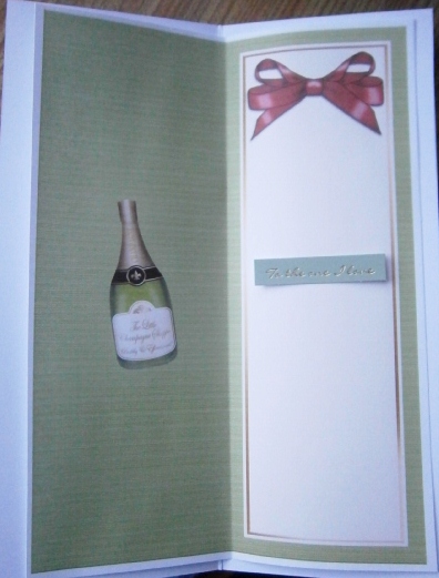 Champagne Large Dl Insert by Davina Rundle