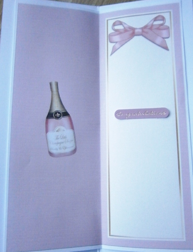 Champagne Large Dl Insert by Davina Rundle