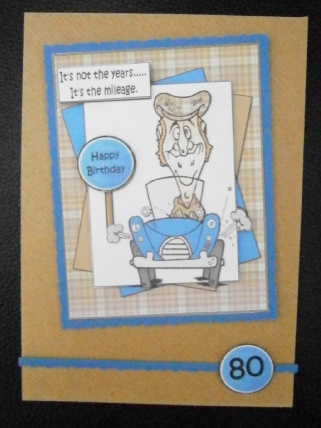 Cedric Says It's Not the Years Quick Card by Davina Rundle