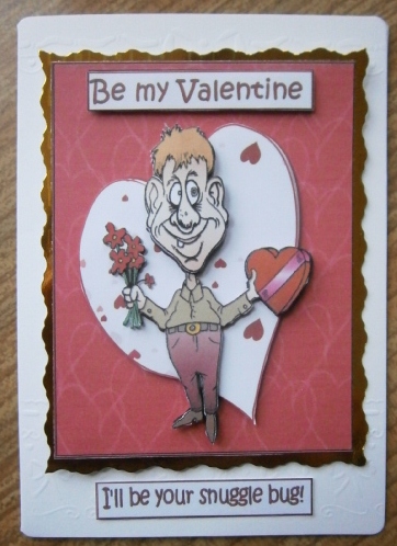 Jonny Wants to Be Your Snuggle Bug Valentine by Davina Rundle