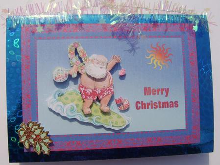 Surfin' Santa by Davina Rundle