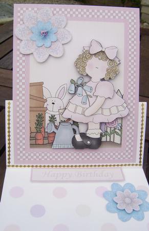 How Does Your Garden Grow Topper & Decoupage by Davina Rundle