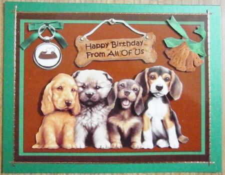 Puppy Birthday Wishes by Davina Rundle