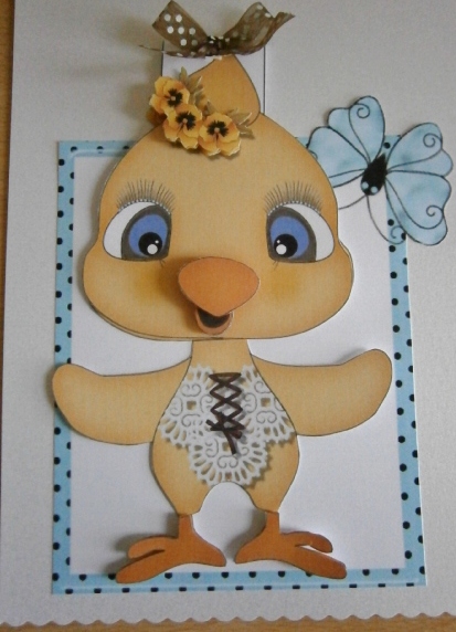 Ducky Day Flip-up Card by Davina Rundle