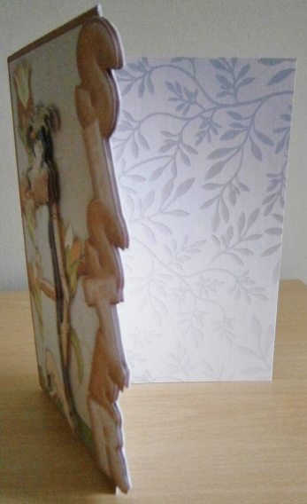 Elegant Metallic Words Matching Backing Paper by Davina Rundle