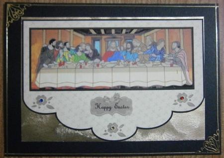 The Last Supper A4 by Davina Rundle