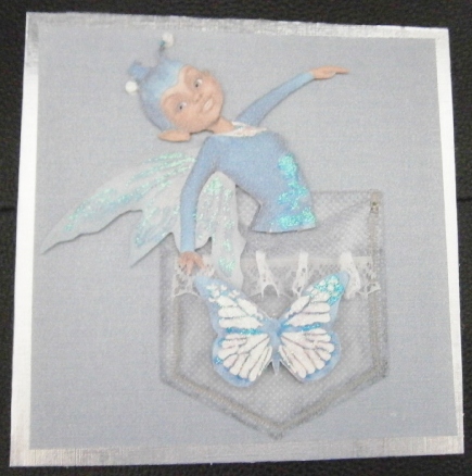 Pocket Fairy 3D Card Topper by Davina Rundle