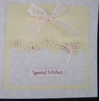 Delicate Floral in Rose by Davina Rundle