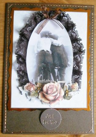 The Vintage Love on a Bicycle by Davina Rundle