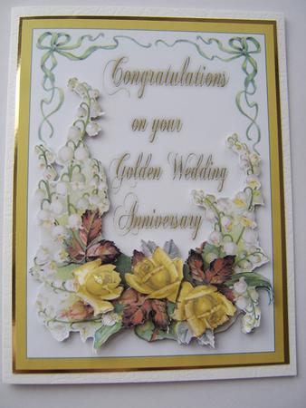 Golden Wedding Anniversary by Davina Rundle