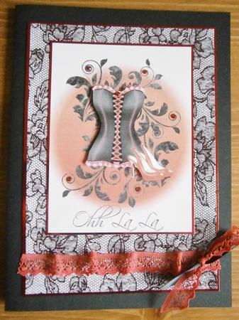 Black Lace Paper by Davina Rundle