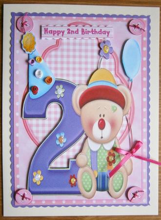 Boy /girl 2nd Birthday by Davina Rundle